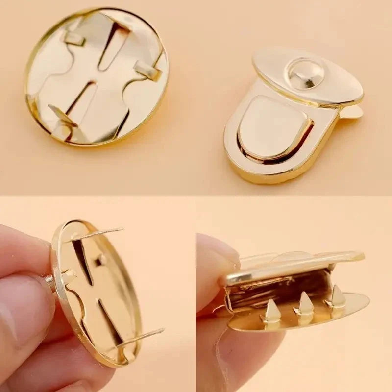 Metal Buckles for DIY Handbags, Wallets & Crafts – 4 Colors Craft Hardware Buckles Qme