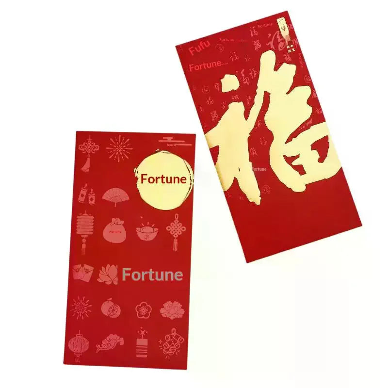 Chinese Traditional Red Envelopes – Lunar New Year Gift Pockets Red Gift Envelopes Qme