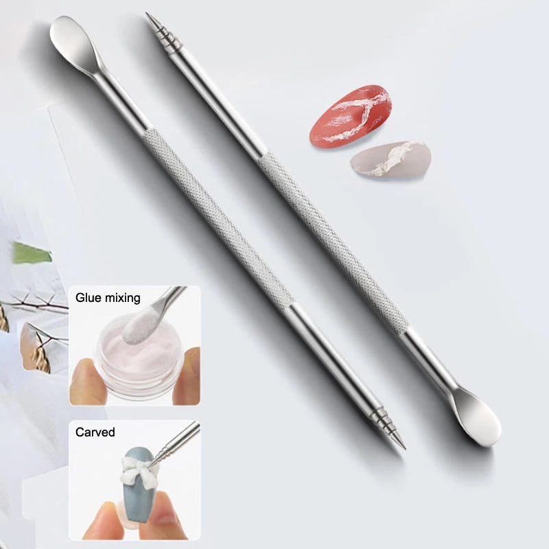 Double-Ended 3D Nail Carving Pen – Sculpture & Gel Art Tool Nail Art Pen Qst