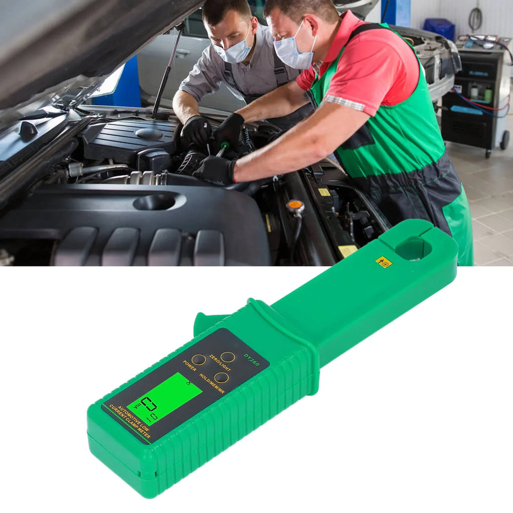 AC Low Current Clamp Meter 0–60A Auto Range Leakage Tester Clamp Meter Qme