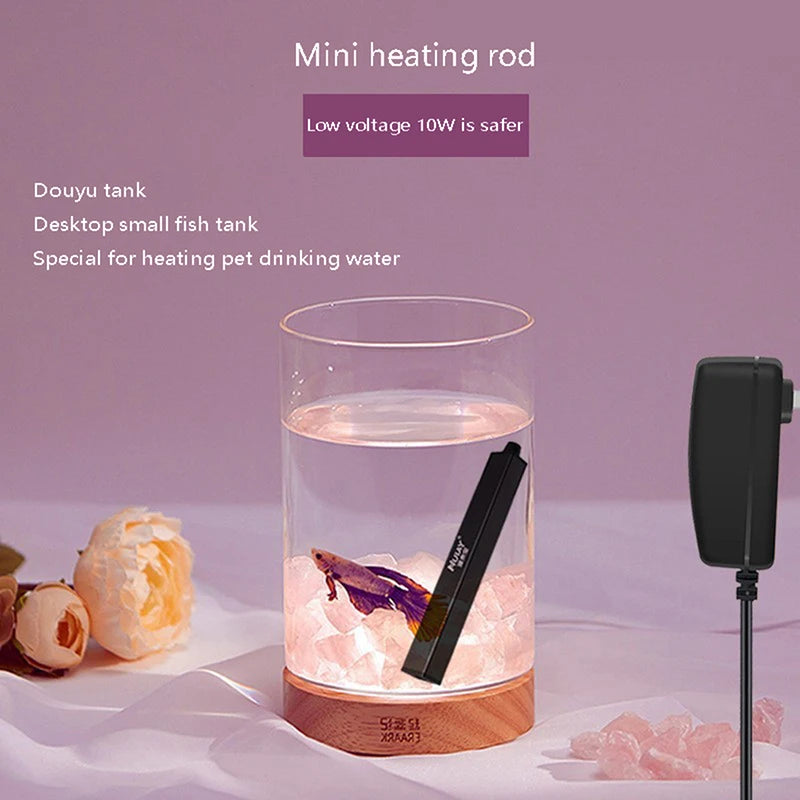 Mini USB Aquarium Heater 5W/10W for Small Fish Tanks Aquarium Heater Qst