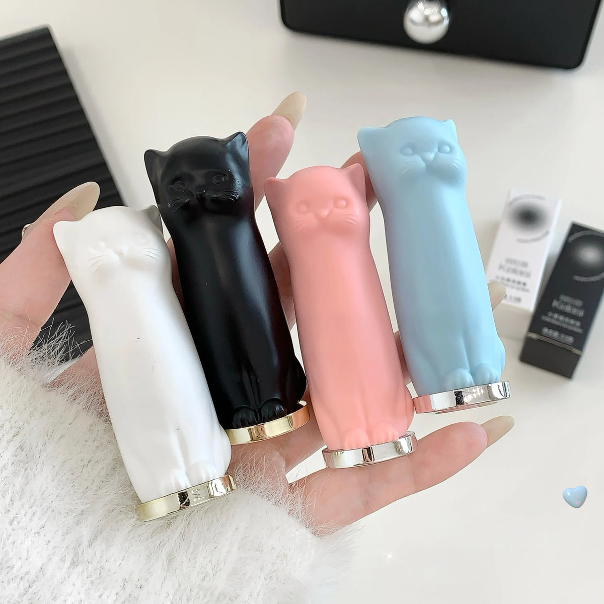 Milk Cat Care Moisturizing Lipstick – 5 Shades, Long-Lasting Moisturizing Lipstick Qme