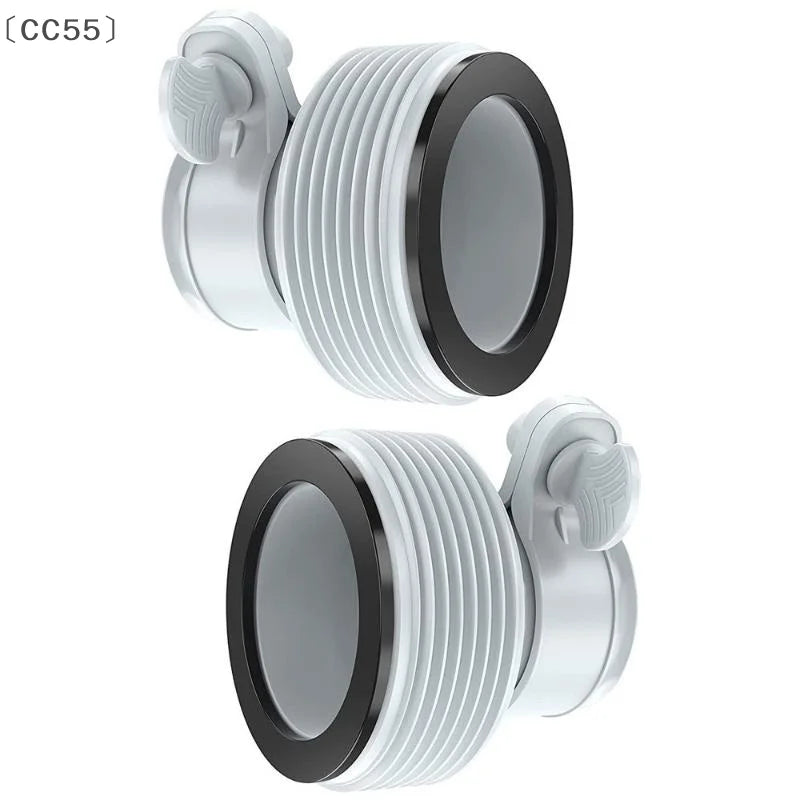 Pool Hose Adapter 1.25–1.5 Inch Conversion Kit for Intex Pumps Pool Hose Adapter Qst