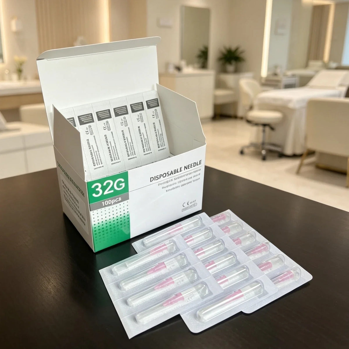 Ultrafine Needle Cartridges – 6 Sizes for Precision Work | Qme Precision Needle Cartridge Qme 32G 4MM 20PCS One Bag