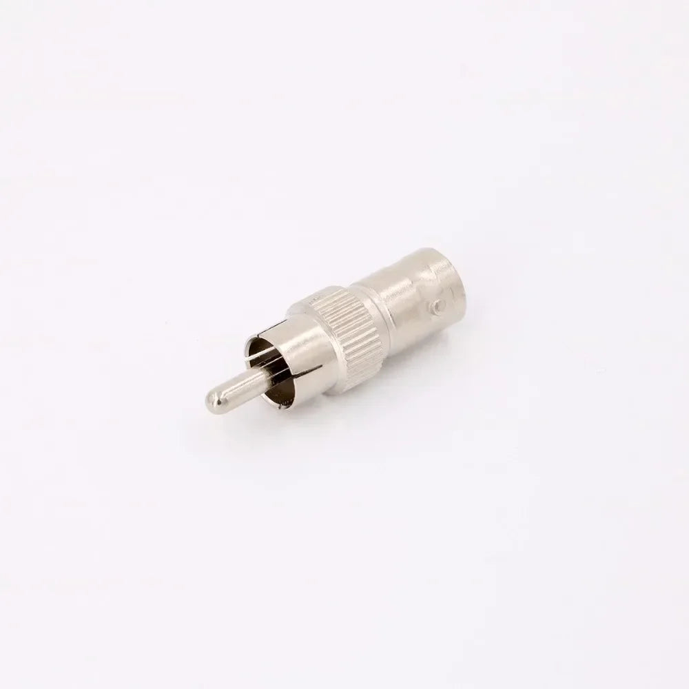 BNC Female to RCA Male Adapter for CCTV Camera Systems Camera Plug Adapter Qme