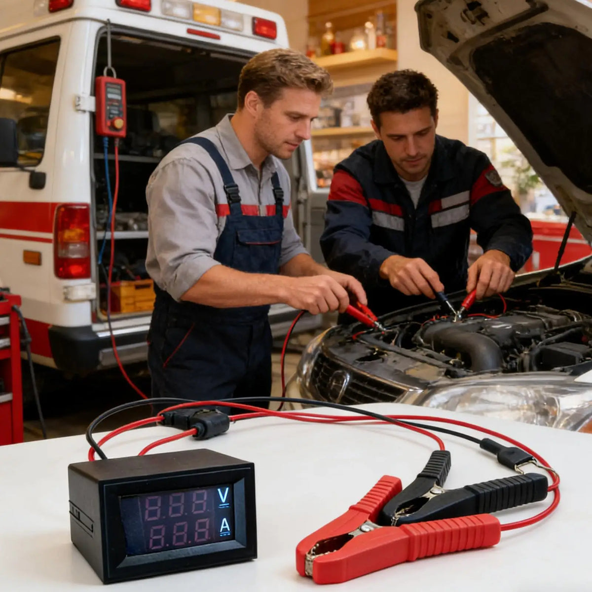 Vehicle Leakage Detection Tool | Parasitic Draw & Circuit Tester Automotive Circuit Tester Qme
