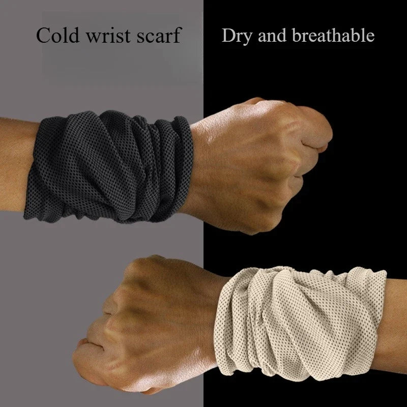 Sports Wrist Sweat Towel – Thin Cooling Wristband, 9 Colors Sports Wristband Towel Qme