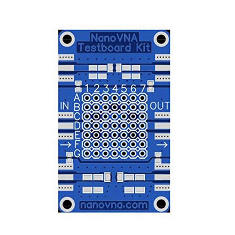 NanoVNA A02F-3X Vector Network Analyzer Test Board Demo Kit Network Analyzer Test Board Qme