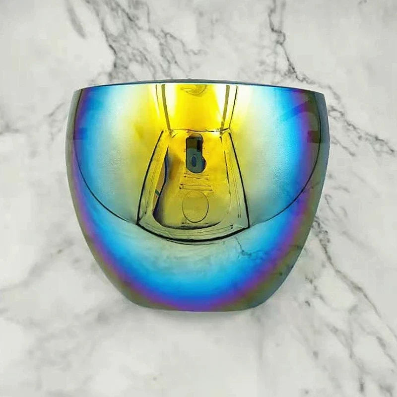 Oversized Punk Goggle Sunglasses | Full UV Protection Face Mask Goggle Sunglasses Qme