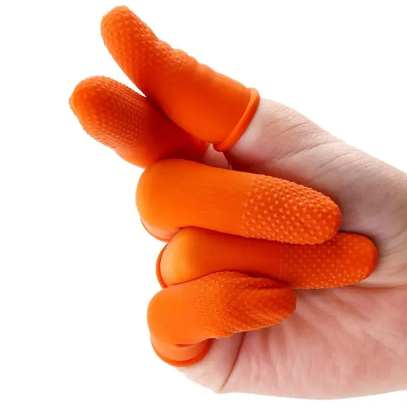 Disposable Anti-Static Thickened Latex Finger Cots – 300pcs Protective Finger Cots Qme