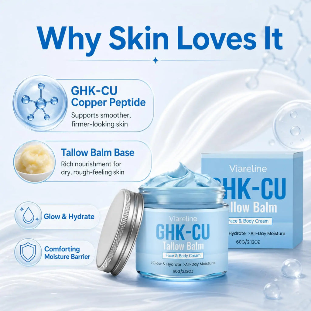 GHK-CU Copper Peptide Tallow Balm – Firming & Hydrating Peptide Tallow Balm Qme