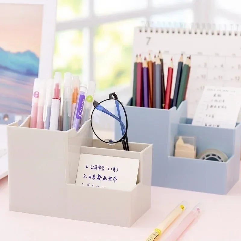 Multi-Function Desktop Pen Holder & Desk Organizer Desktop Pen Holder Qme