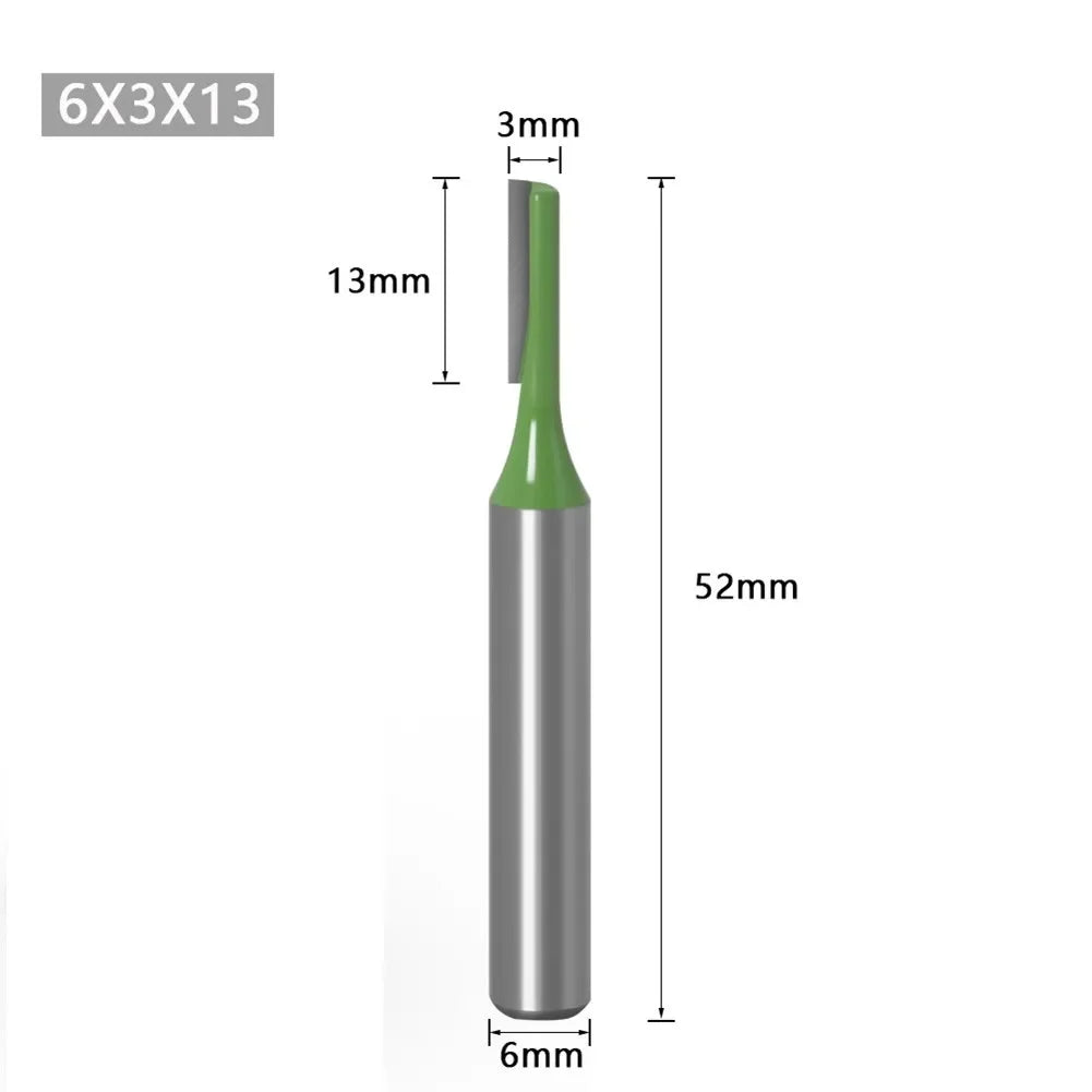 Straight Router Bits – Single & Double Flute Wood Carving Router Bit Qme