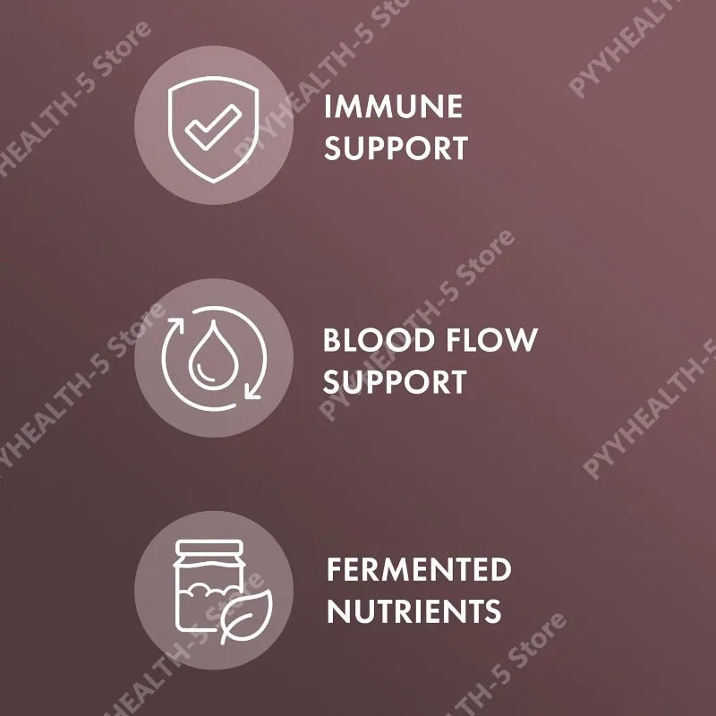 Fermented Black Garlic Supplement 60 Caps – S-Allyl-Cysteine Herbal Supplement Qst