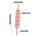 Non-Slip Muscle Roller Stick – Body, Neck & Back Massager Muscle Roller Stick Qme CN Pink