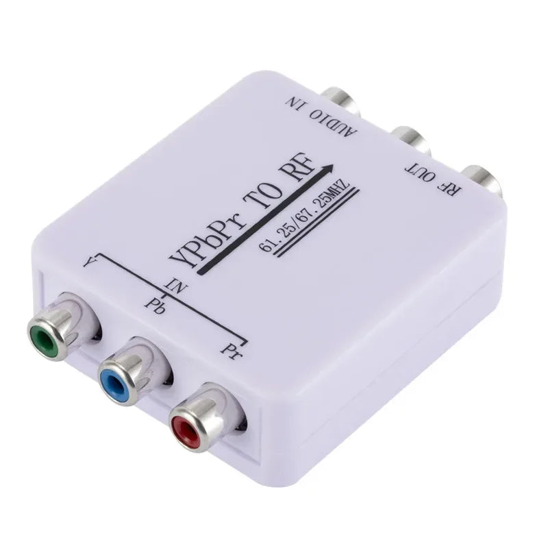 YPbPr to RF Audio Converter | Single Wire Signal Transmission AV Signal Converter Qme