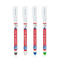 Deep Hole Long Nib Waterproof Marker Pens – 4 Pack Permanent Marker Pen Qme 4Pcs mix color C