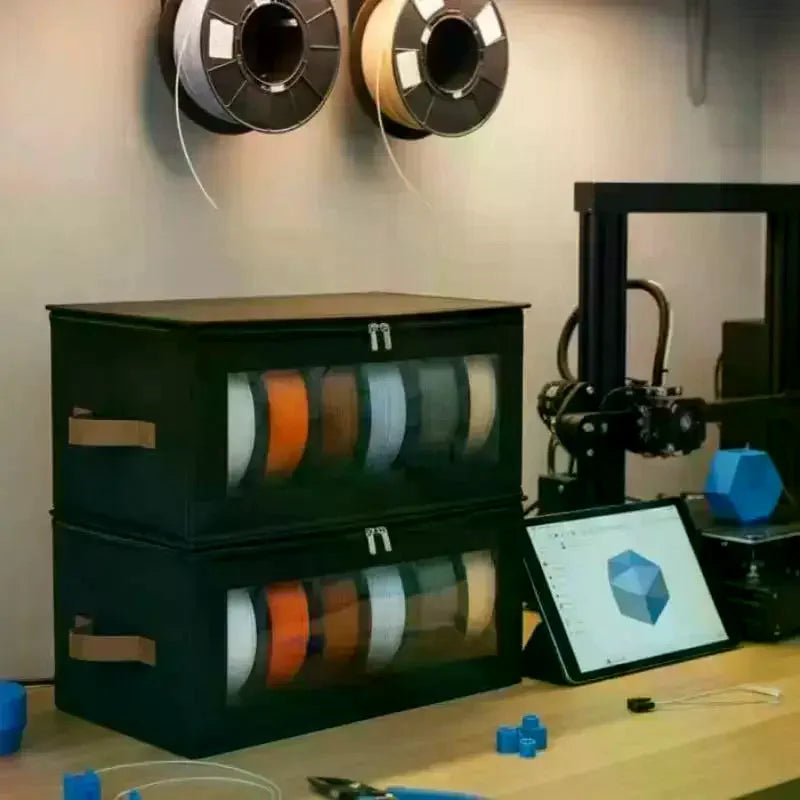 3D Printer Filament Storage Box – Dust-Proof Container | Qme Filament Storage Box Qme
