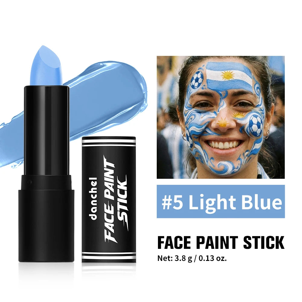 Football Face Paint Stick – Temporary Body Art for Sports & Events Face & Body Paint Qst 05