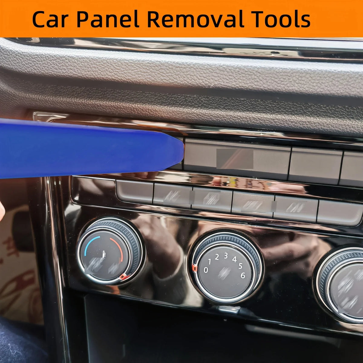 5-Piece Auto Trim Removal Tool Kit – Car Pry Panel & Dash Clip Auto Trim Removal Tool Qme