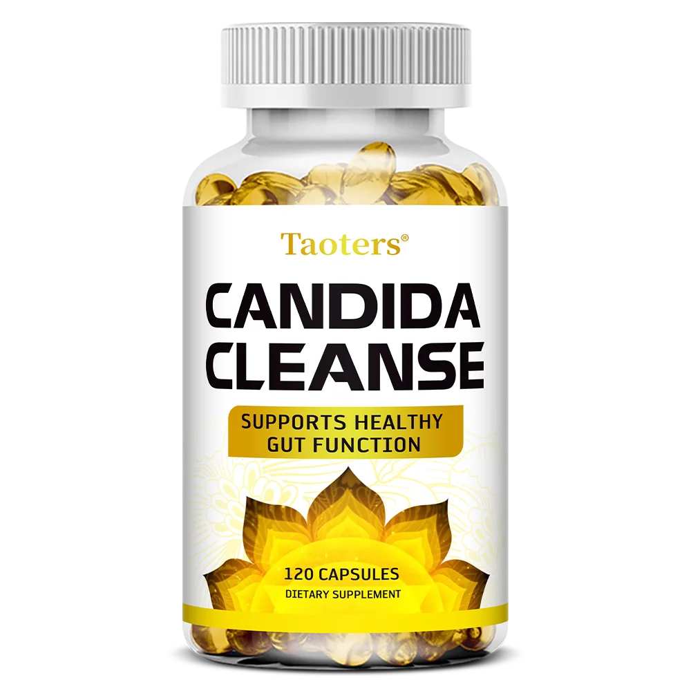 ZENVITALIZE Candida Cleanse – Gut Detox & Digestive Support Digestive Support Supplement Qst 120 count-1 bottle