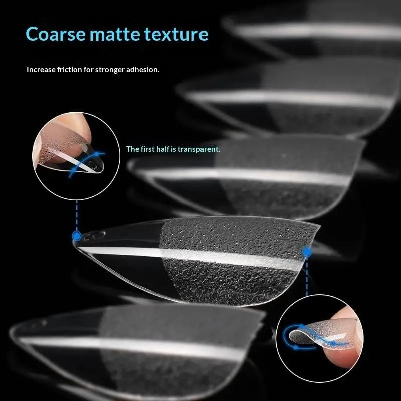 Soft Gel Nail Tips 120 Pcs – Short Acrylic Press-On Nails Press-On Nail Tips Qme