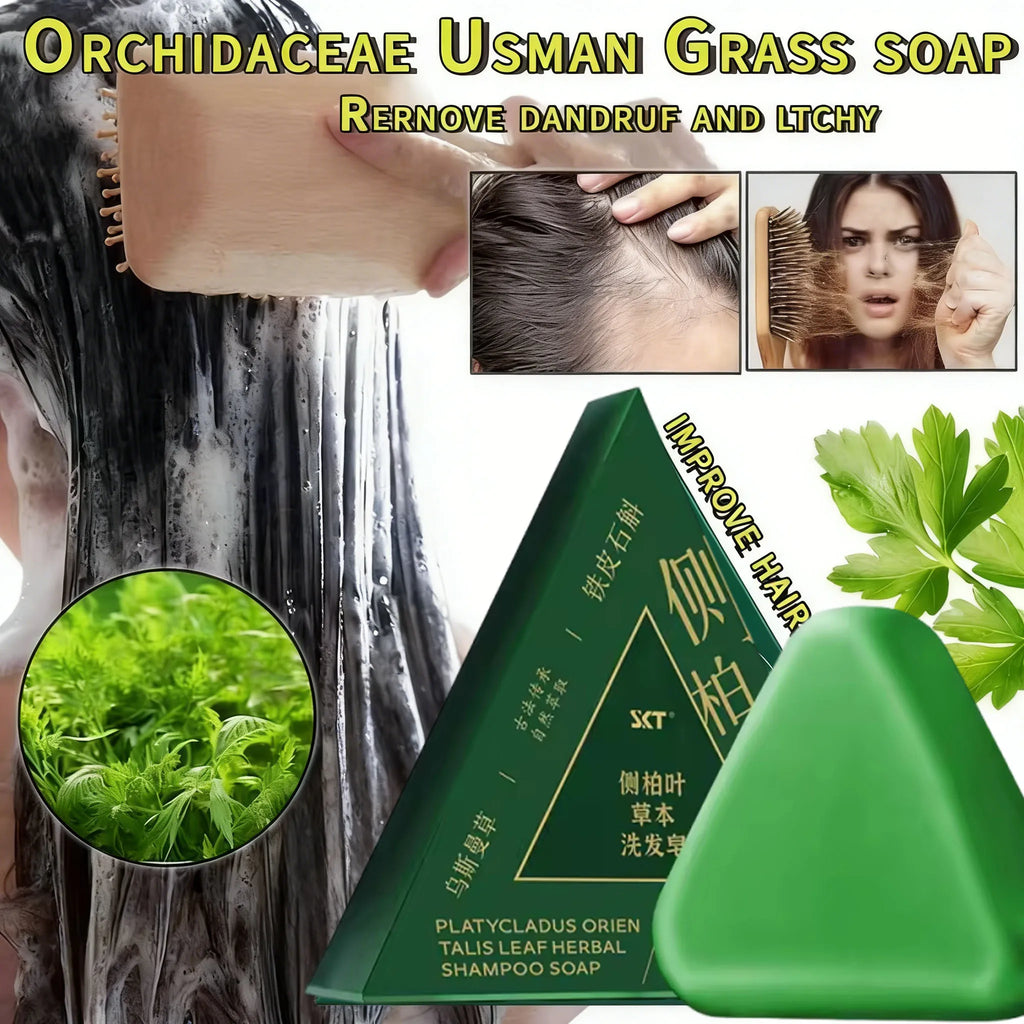 Platycladus Herbal Shampoo Bar – Strengthen & Nourish Hair Herbal Shampoo Bar Qme