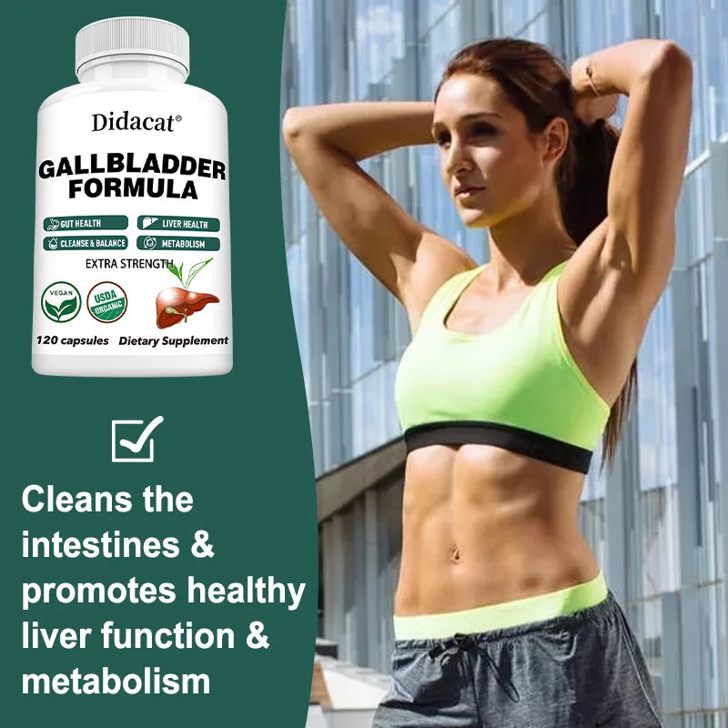 Ox Bile Extract & Digestive Enzymes Capsules | Non-GMO Digestive Supplement Qst