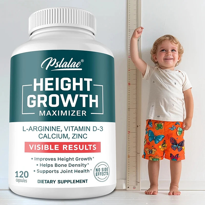 Zinc, Calcium & Vitamin D3 Bone Growth Support Supplement Growth Support Supplement Qst