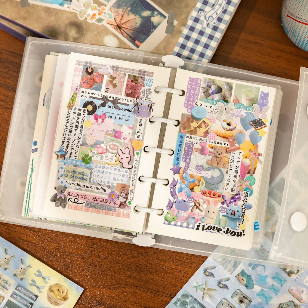 Memories Die-Cut Sticker Book 29 Sheets – Scrapbooking & Journal Die-Cut Sticker Book Qme