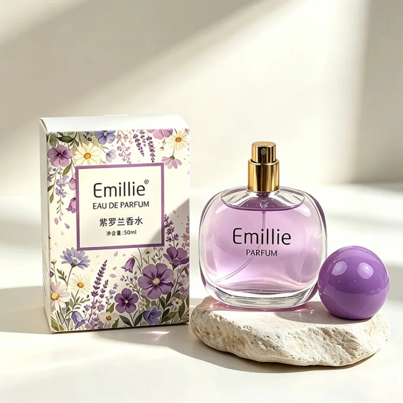 Women's Floral EDT Perfume 50ml – Lavender Rose Peony Spray Eau de Toilette Qst