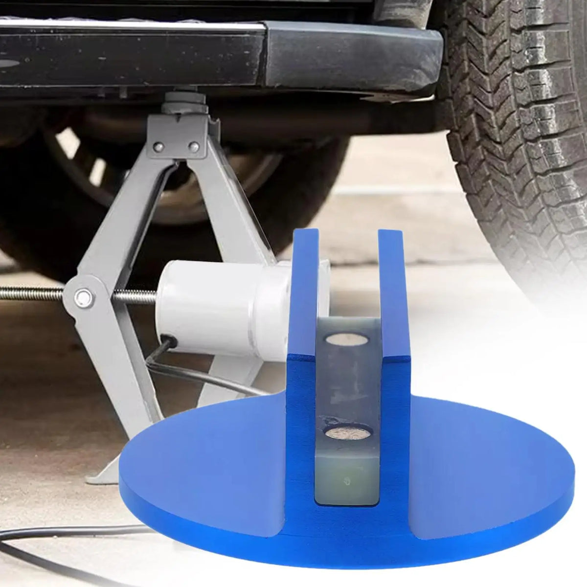 Magnetic Pinch Weld Jack Pad Frame Rail Adapter – Aluminum Jack Pad Adapter Qme