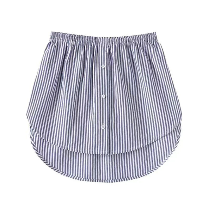 Women's Detachable Fake Shirt Hem Underskirt | S-5XL, 7 Colors Detachable Underskirt Qme LBTW 5XL