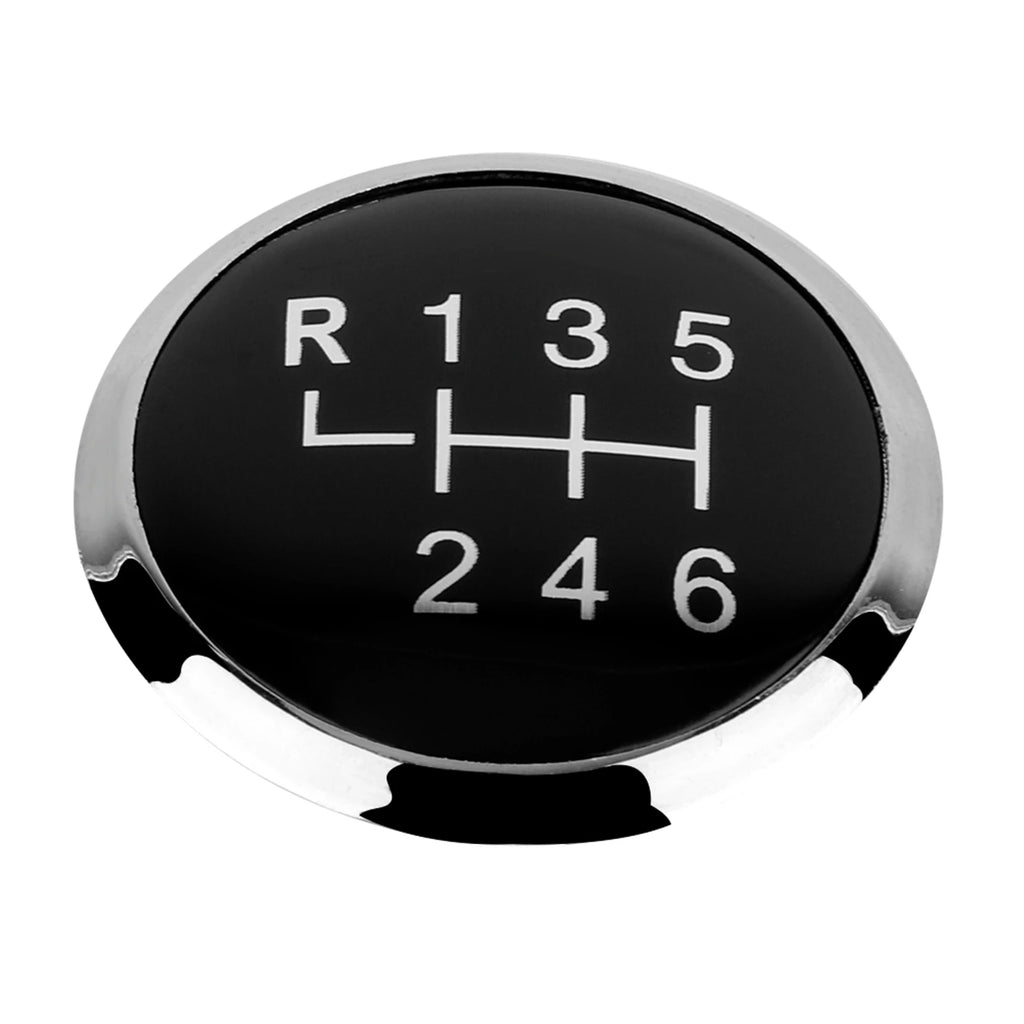 6 Speed Gear Shift Knob Cover Trim for T5 T5.1 GP 2003-2011 Gear Shift Cover Qst black