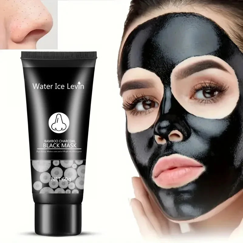 Bamboo Charcoal Peel-Off Mask – Deep Cleansing & Purifying Charcoal Peel-Off Mask Qme