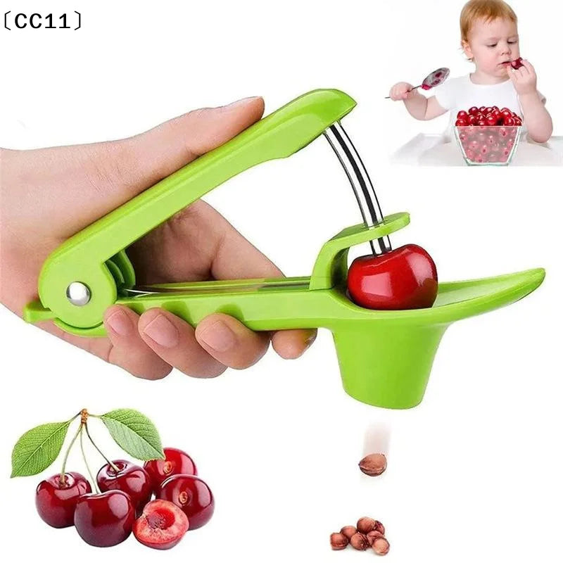 Cherry & Olive Pitter | Stainless Steel Fruit Pit Remover Fruit Pit Remover Qme