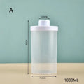 Syrup Dispenser Bottle with Lid | Coffee Bar Kitchen Container Syrup Dispenser Bottle Qme A