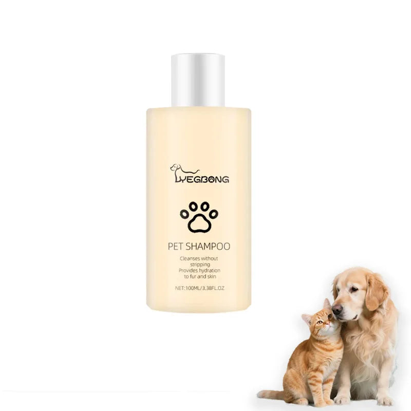 Gentle Pet Shampoo for Cats & Dogs – Soft, Tangle-Free Pet Grooming Shampoo Qme