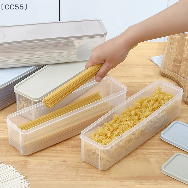 Airtight Food Storage Container with Lid – Long Rectangular Box Food Storage Container Qst