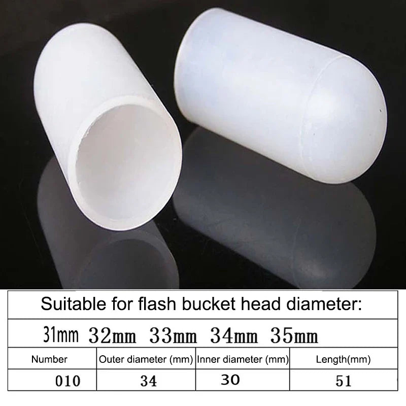Silicone Elastic Flashlight Lampshade SP31 SP35 IF22A SP36 Flashlight Accessory Qme 31 35mm