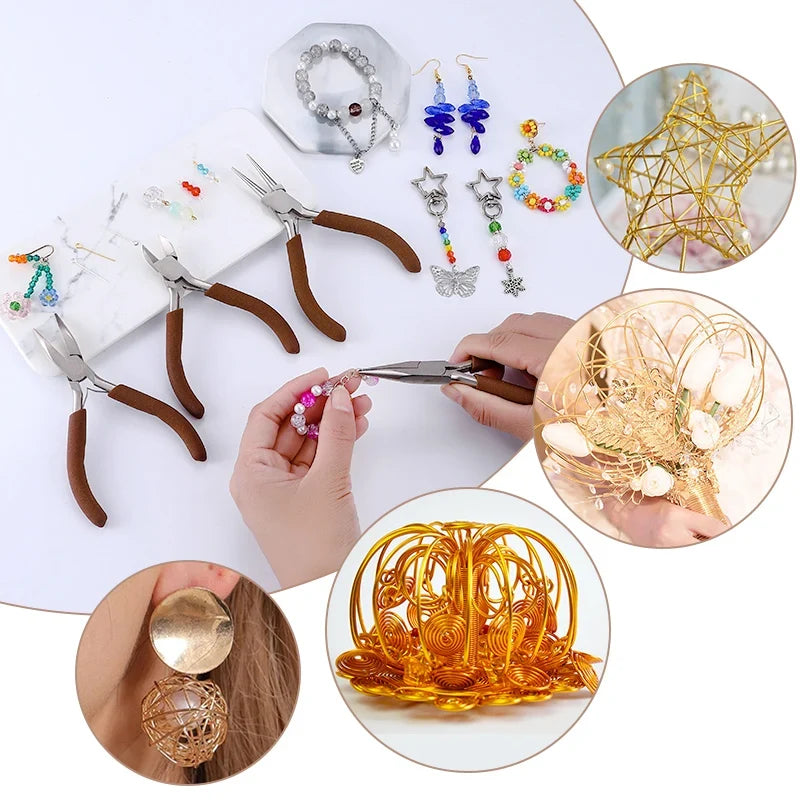 Professional Jewelry Making Pliers – Needle Nose & Round Wire Jewelry Making Pliers Qme