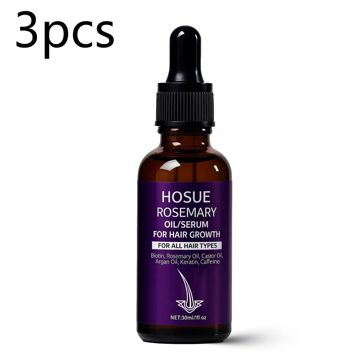 Rosemary Hair Essence Serum – Scalp Treatment & Strengthener Hair Care Serum Qst buy 2 free 1 United States