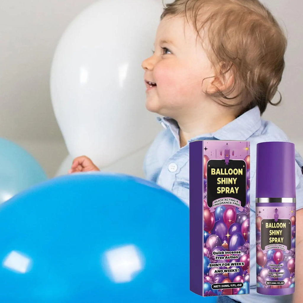 Balloon Shine Spray 30ml – Glossy Party Decoration Finish Balloon Shine Spray Qme