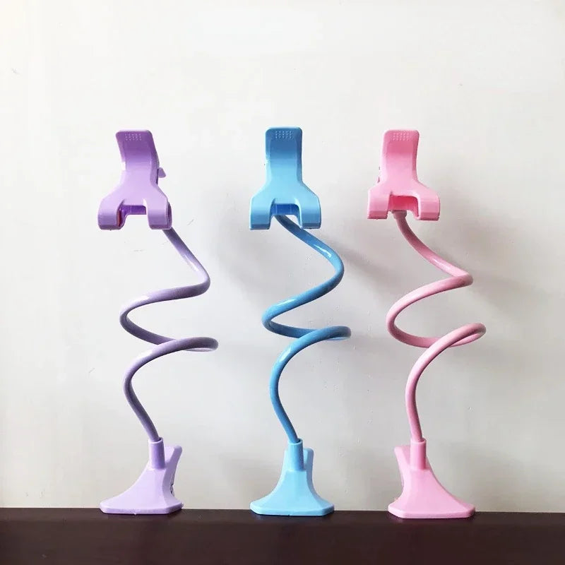 360° Clip Phone Holder – Flexible Lazy Bed & Desk Stand Mount Phone Holder Stand Qme