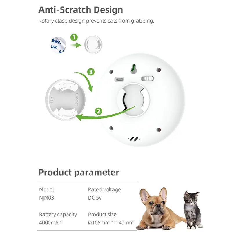MiLESEEY B15C Smart Cat Litter Deodorizer 2-Pack UV Purifier Cat Litter Deodorizer Qst