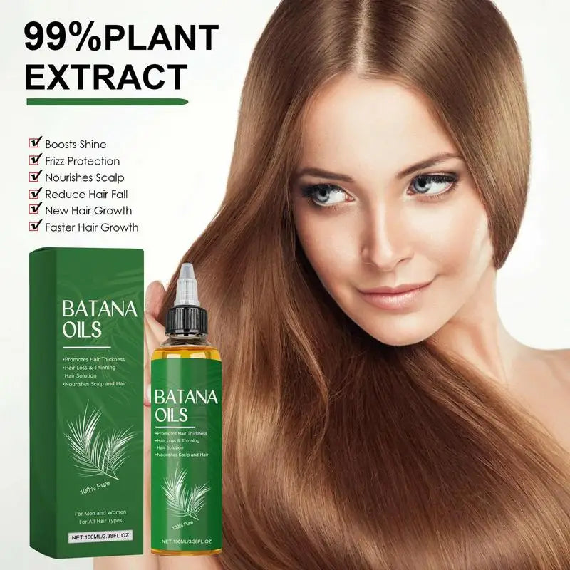 Batana Hair Growth Oil – Natural Nourishing Hair Care 100ml Hair Growth Oil Qme