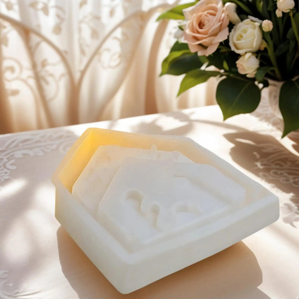 Nativity Scene Silicone Mold – Tealight, Resin & Candle Template Silicone Craft Mold Qme