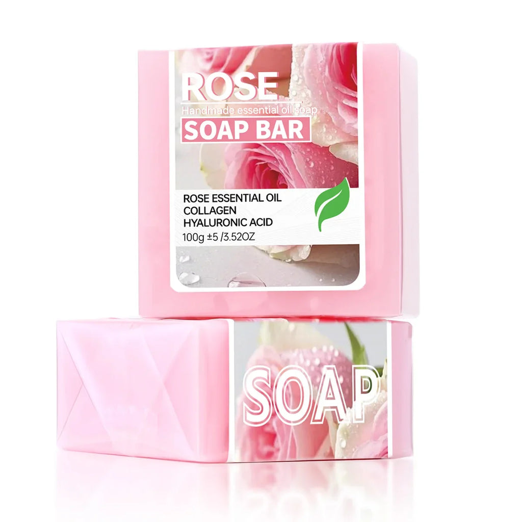 Strawberry Puree Essential Oil Handmade Face & Body Soap Handmade Cleansing Soap Qme