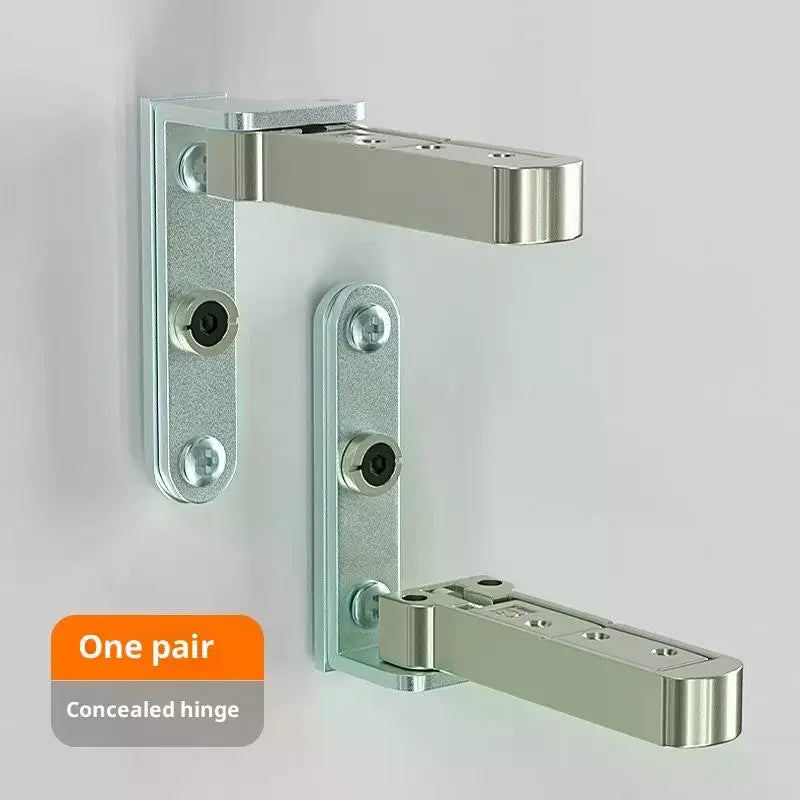3D Adjustable Invisible Door Hinges – Zinc Alloy, 70kg Invisible Door Hinges Qme