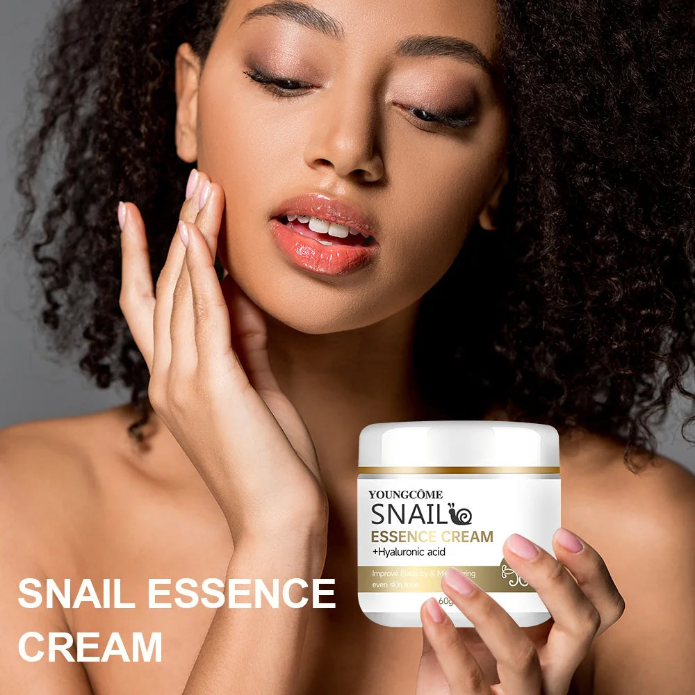 Snail Essence Cream – Hyaluronic Acid & Retinol Moisturizer Face Moisturizer Cream Qst